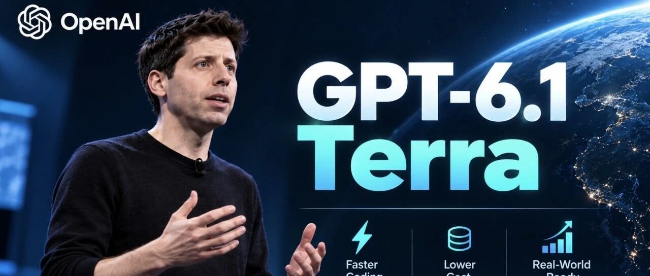 GPT-6.1 Terra 深夜来袭:比旗舰快 3 倍,事实错误率暴降近 70%!价格仅1/10